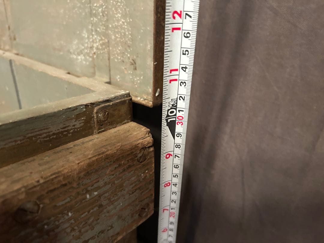 ◉【送料無料】デッドストック 弾薬箱 帝国陸軍 旧軍 弾薬入れ 古民具 木箱