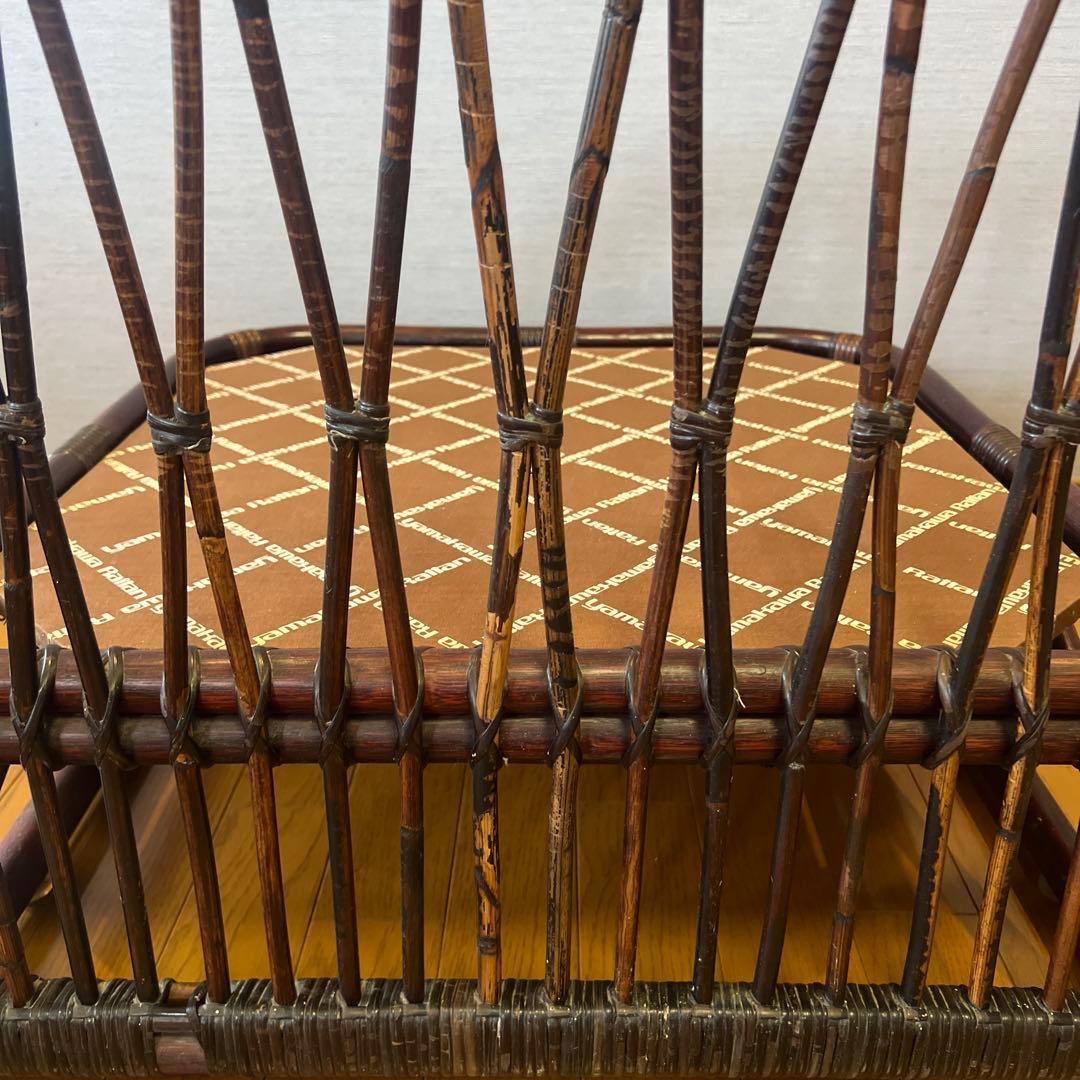 piece of cake様YAMAKAWAラタン籐 ソファ ヴィンテージNO1