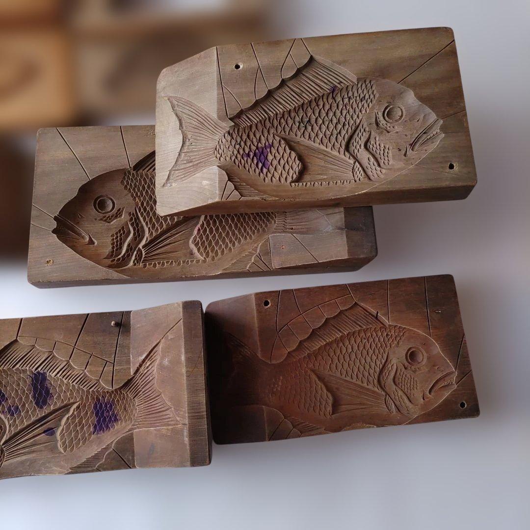 和菓子製作 木製型セット