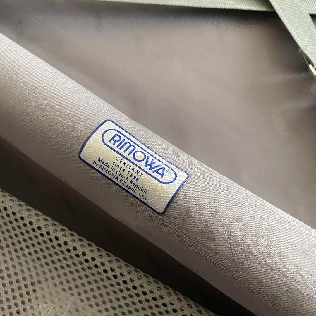 値下げ済✅リモワ サルサ 2輪 33L 付属品説明書 中板完備⭐︎人気色シャンパン