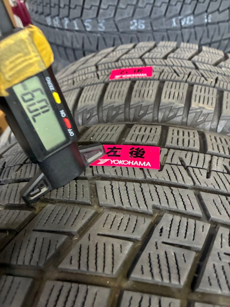 ヨコハマ アイスガード６　195/50R16 4本セット バリ溝