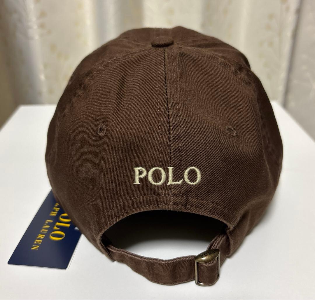 ポロ ラルフローレン　キャップ　茶色　ブラウン　★新品未使用★