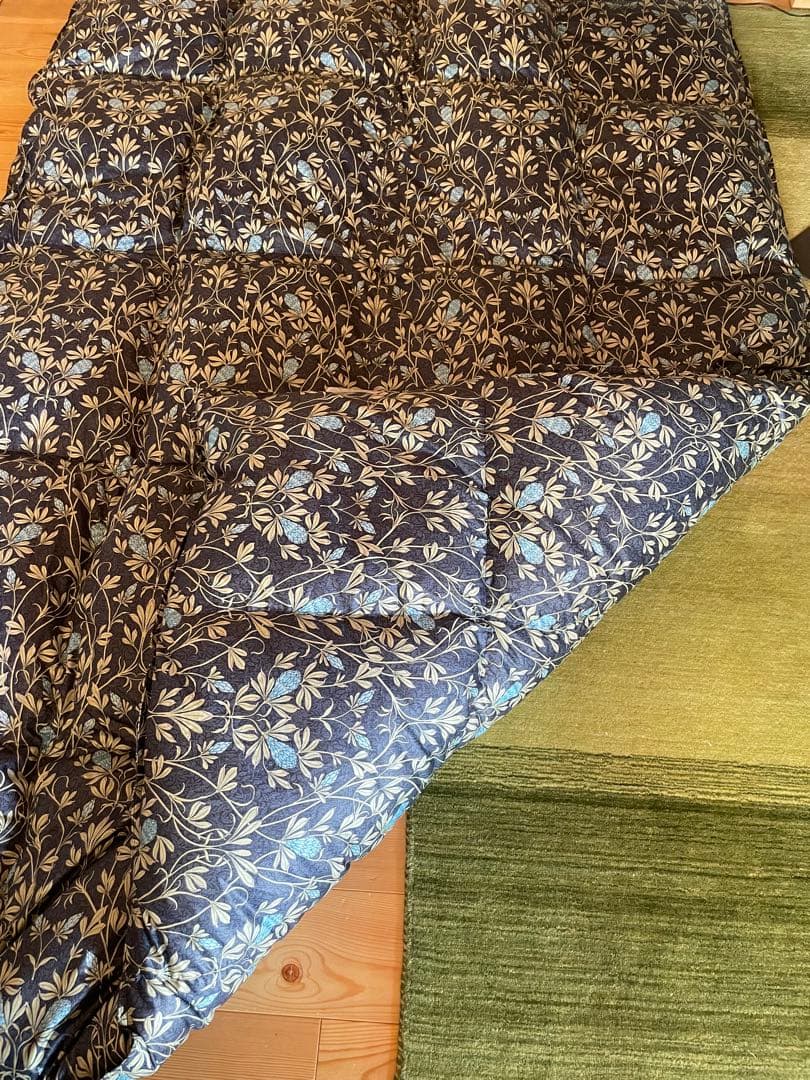 2枚セット イングランド産ダウン93% 羽毛布団　シングル　2枚セット