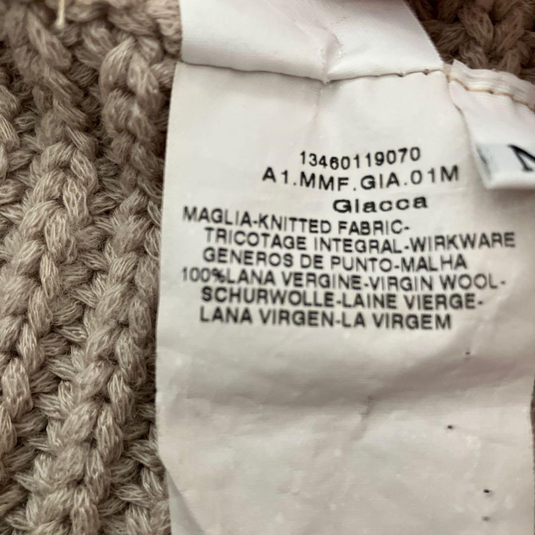 MaxMara 半袖ニット 編み地デザイン