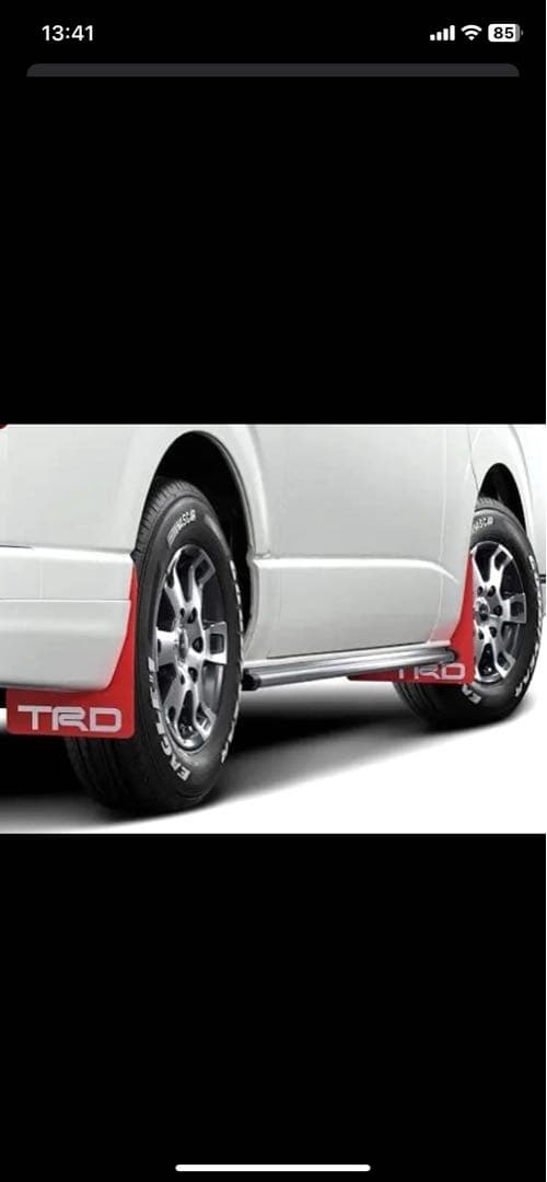 TRD 赤 マッドフラップ 4枚セット