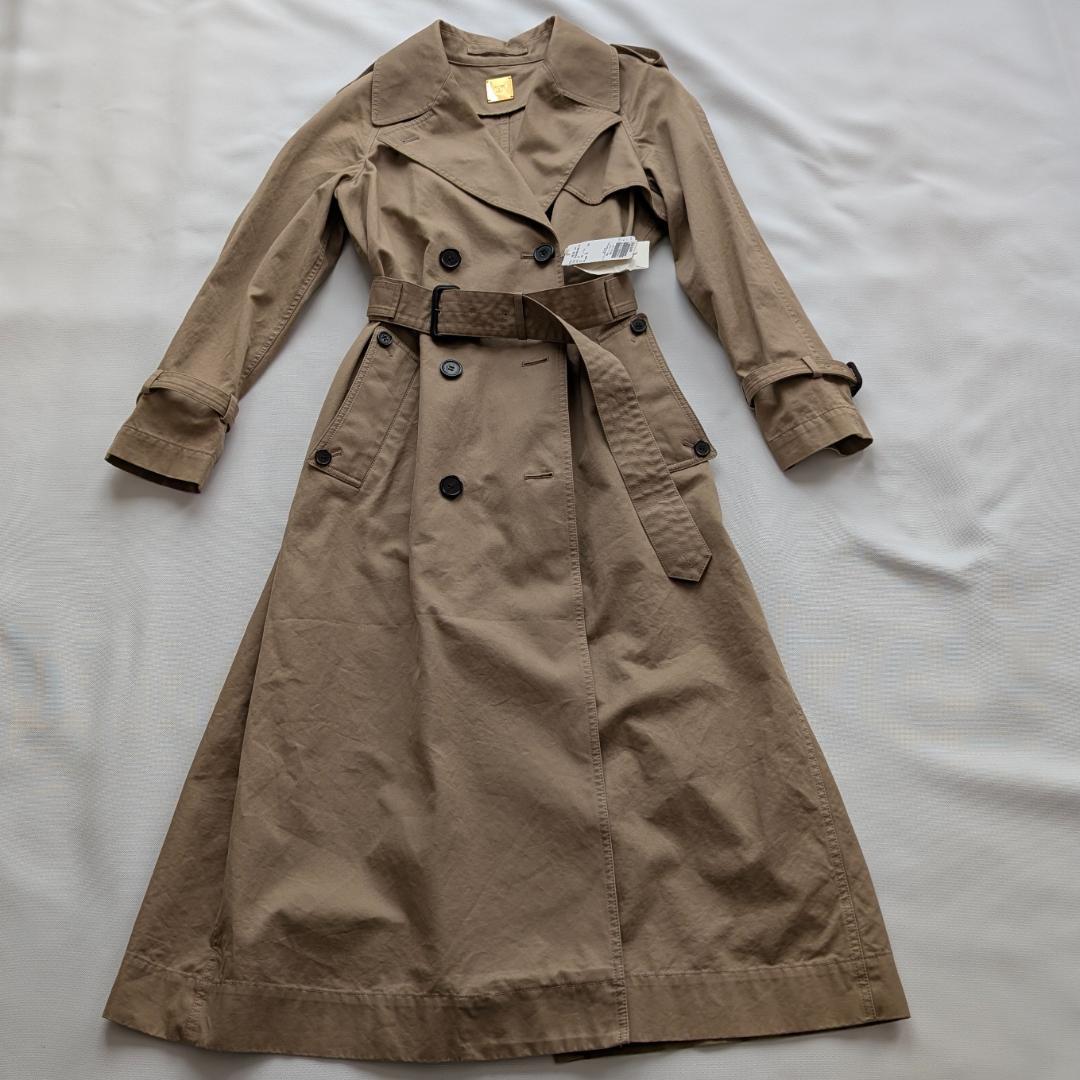 定価8.9万円✨️ミューズドゥーズィエムクラスFINXギャバロングトレンチコート