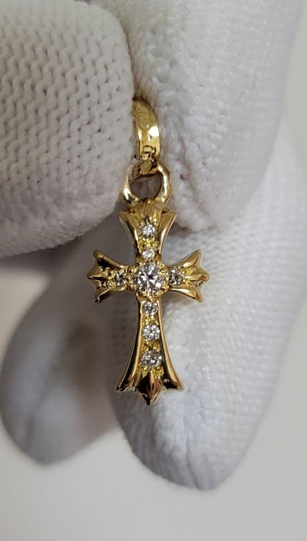 クロムハーツ ベビーファット 22k ダイヤ