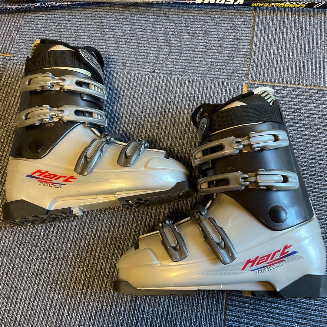 スキーセット　スキー板167 スキーブーツ26-26.5 ロシニョール