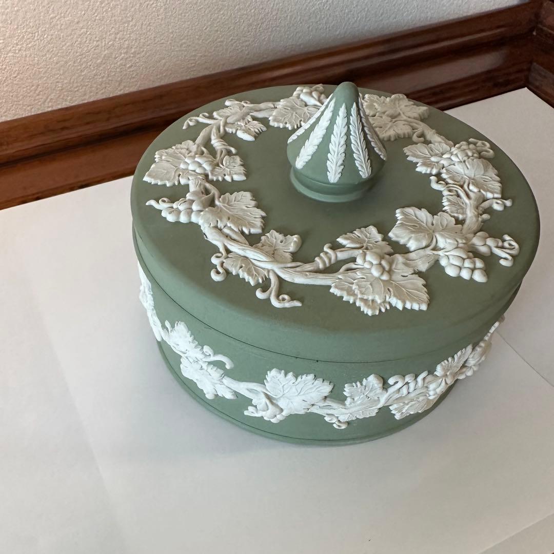 ☆☆ロンドンアンティーク☆キャンディーボックス☆サイズＬ☆美品☆