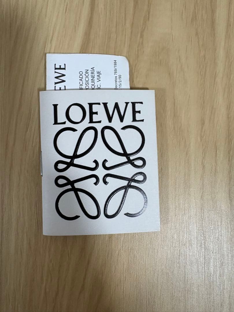 LOEWE ロエベ　バックルジップトート