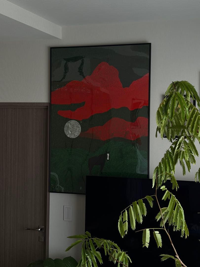 Drool ポスターA0サイズ　馬　草原　特大アートポスター