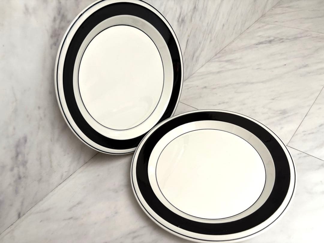 アラビア ファエンツァ Faenza 26cmディナープレート ペア②レア