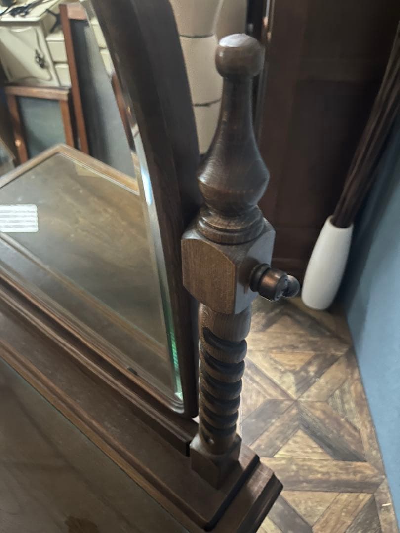 アンティーク ドレッサー インテリア ミラー 昭和レトロ ヴィンテージ 鏡台