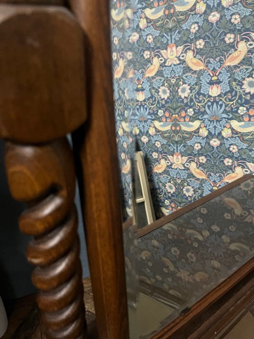 アンティーク ドレッサー インテリア ミラー 昭和レトロ ヴィンテージ 鏡台