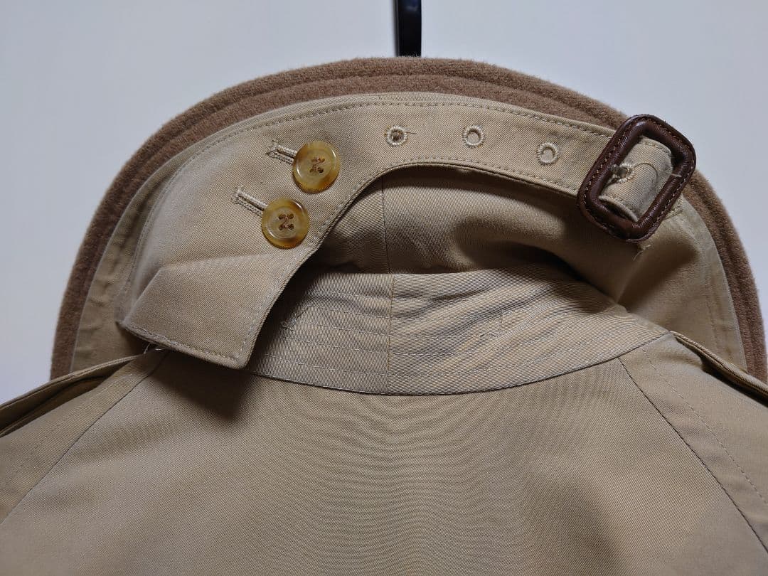 【超希少】バーバリー 英国製 一枚袖 トレンチ21 コート 綿100% フル