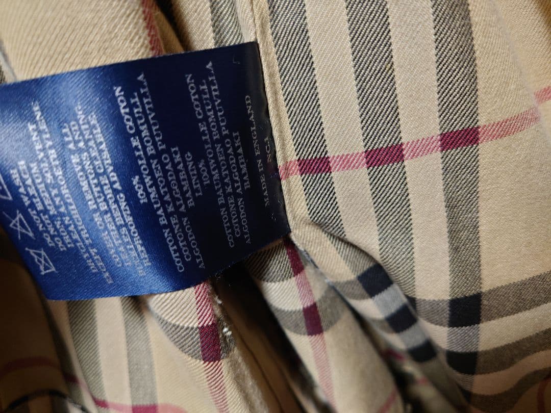 【超希少】バーバリー 英国製 一枚袖 トレンチ21 コート 綿100% フル