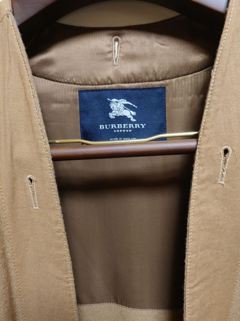 【超希少】バーバリー 英国製 一枚袖 トレンチ21 コート 綿100% フル