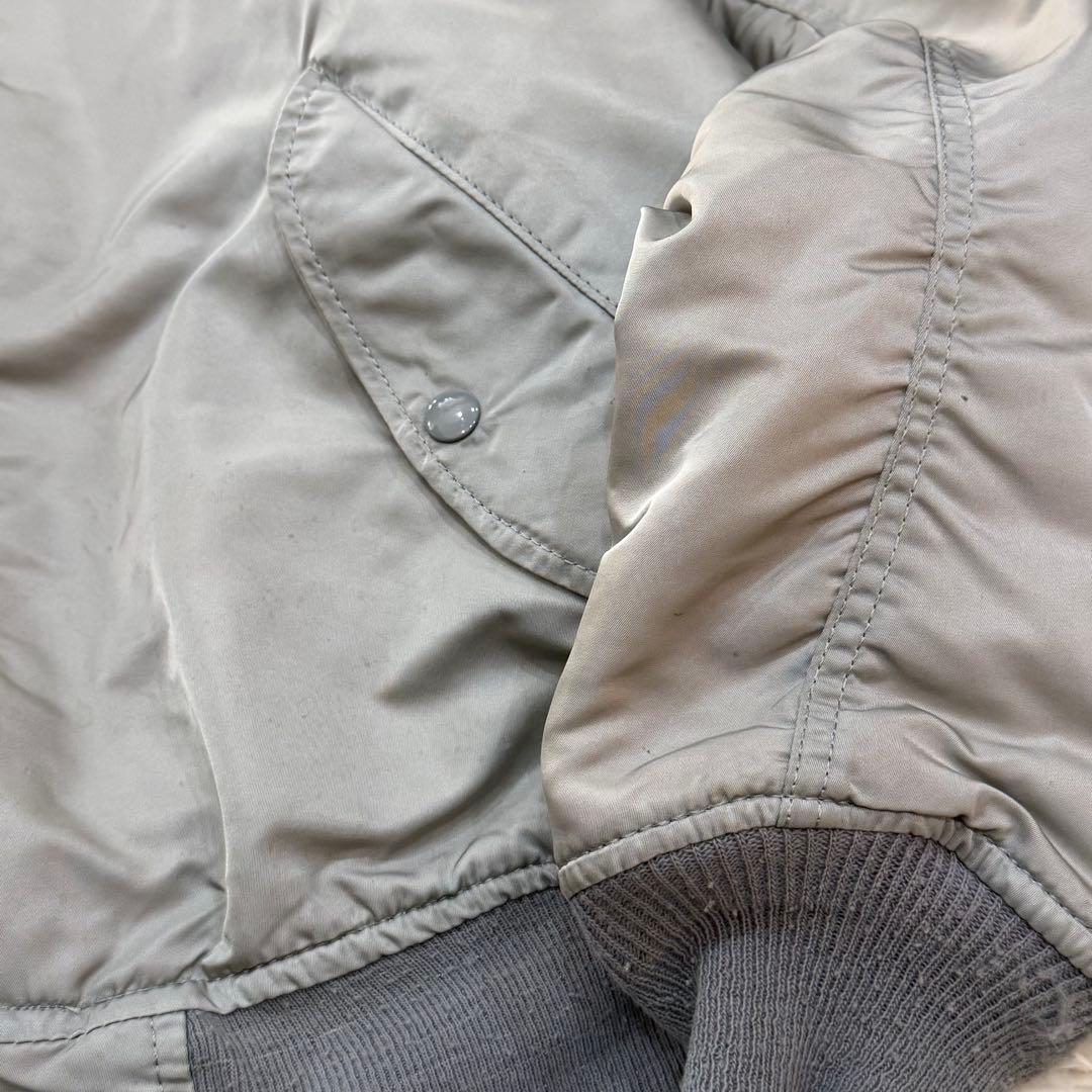 1875　アルファインダストリーズ　MA-1フライトジャケット　M　USA製