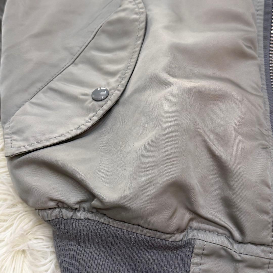 1875　アルファインダストリーズ　MA-1フライトジャケット　M　USA製