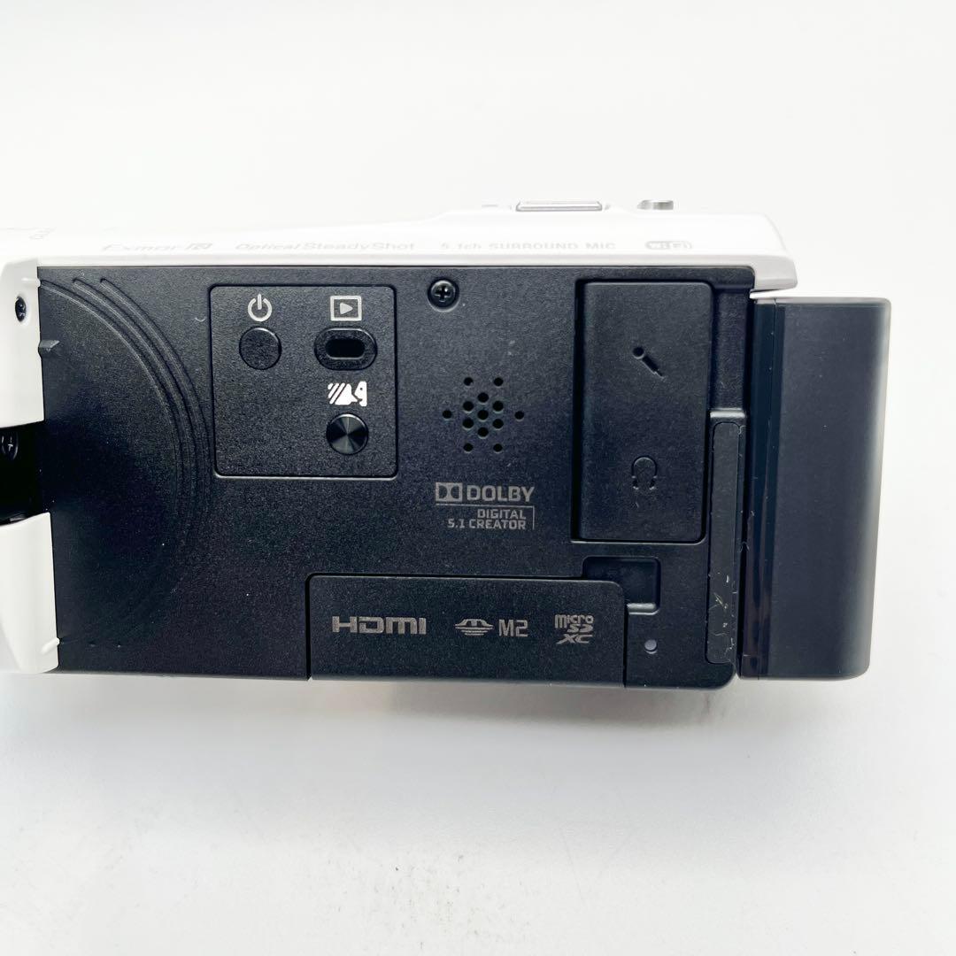 極美品 SONY　HANDYCAM　HDR-CX480　ホワイト