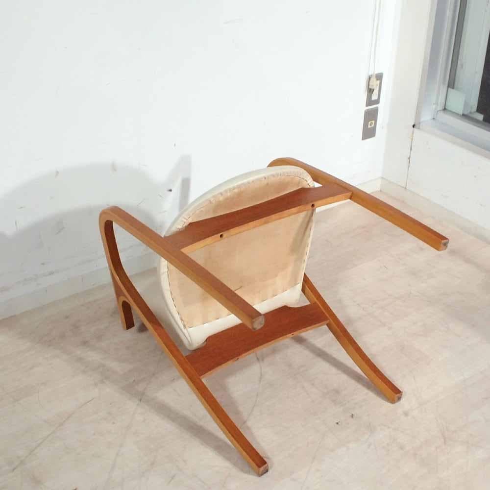 ヴィンテージ 天童木工 アントラー アームチェア B チーク材 ZR24400