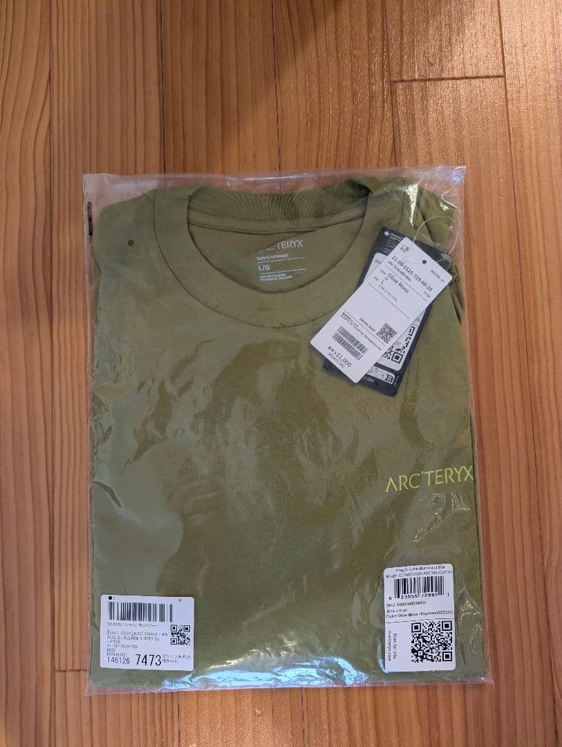 【新品】ARC’TERYX KRAGG SL BLURRED BIRD L