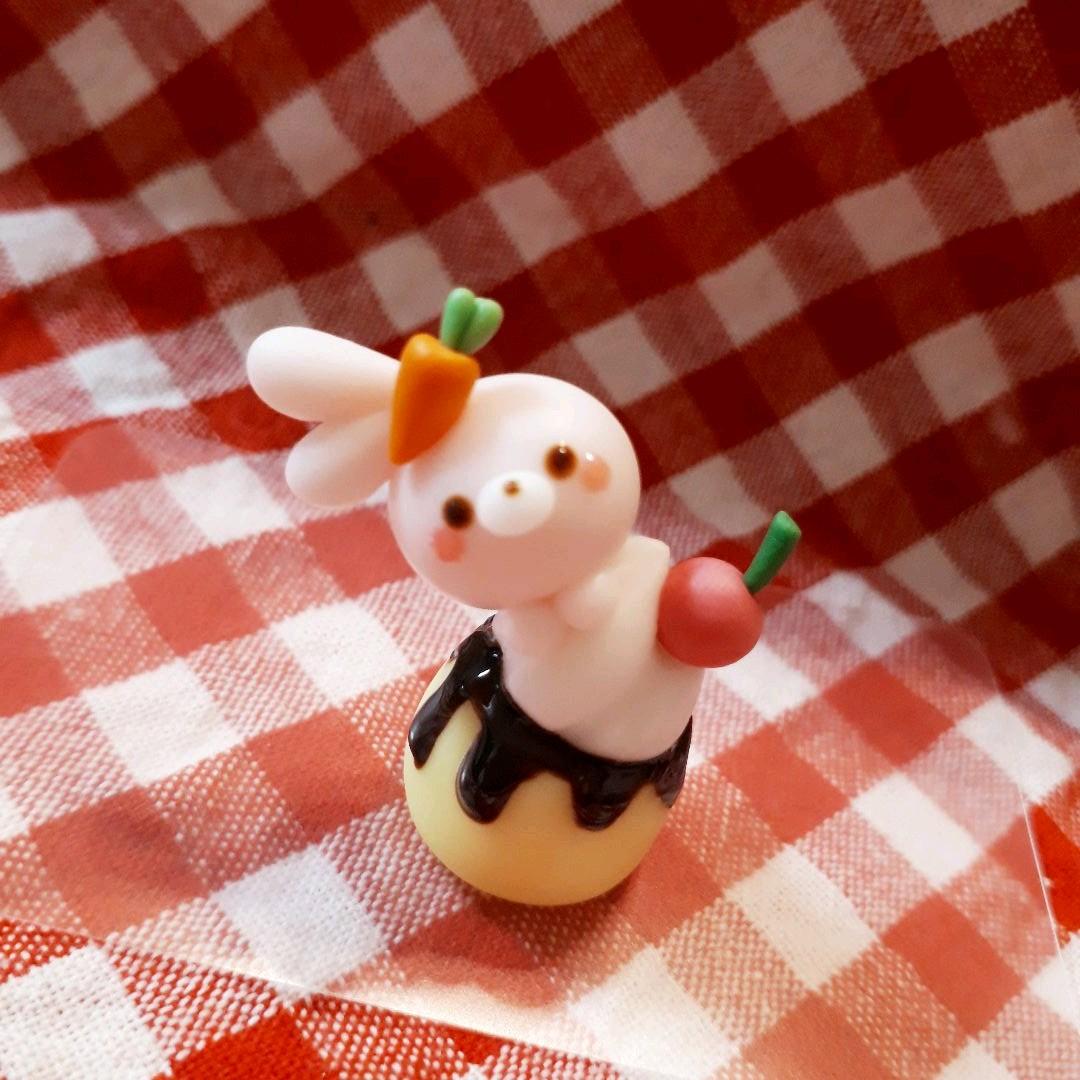 プリン大好き♡うさぎちゃん(ピンク)