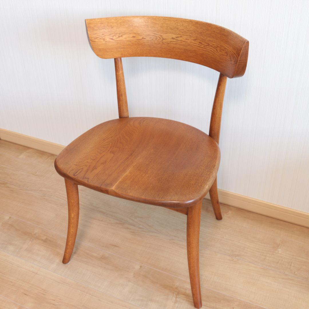 HIDA CRESCENT Oak Chair Repainted①