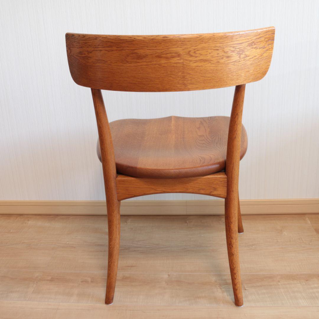 HIDA CRESCENT Oak Chair Repainted①