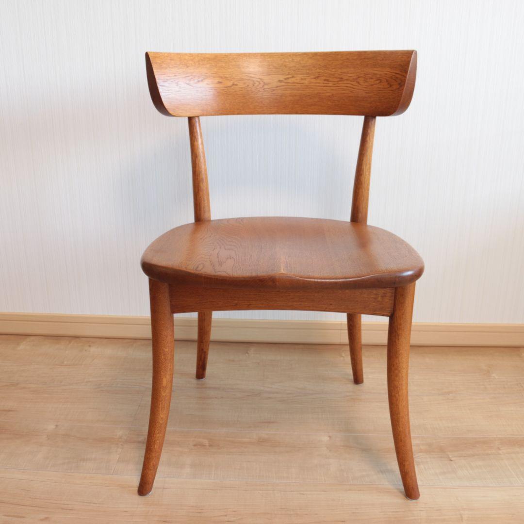 HIDA CRESCENT Oak Chair Repainted①