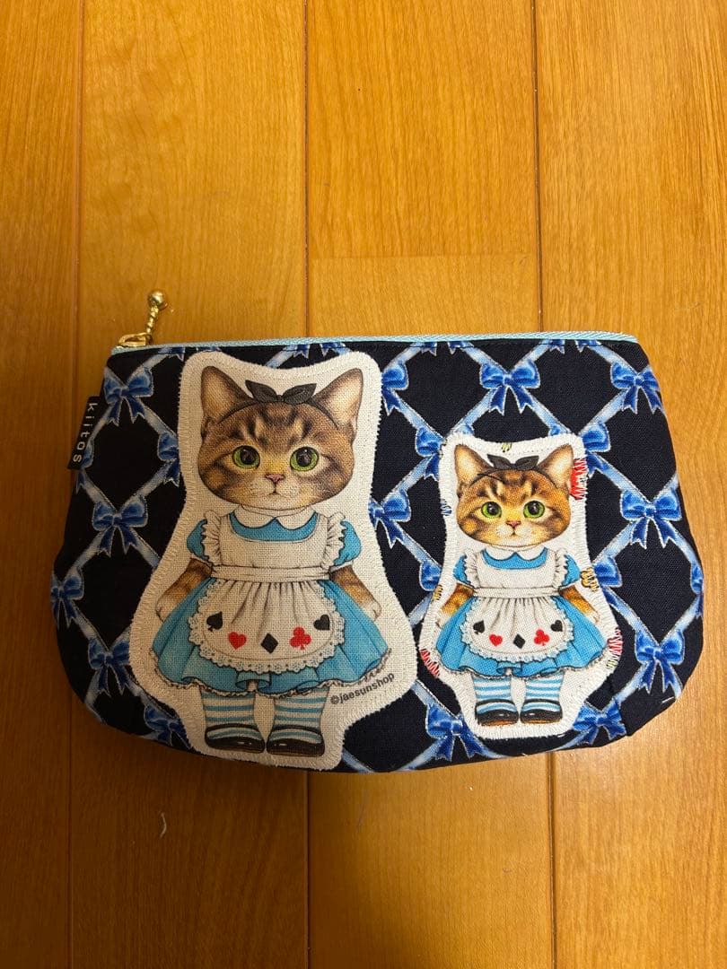 ハンドメイド　コヤンイサムチョン　ダーツ入りポーチ