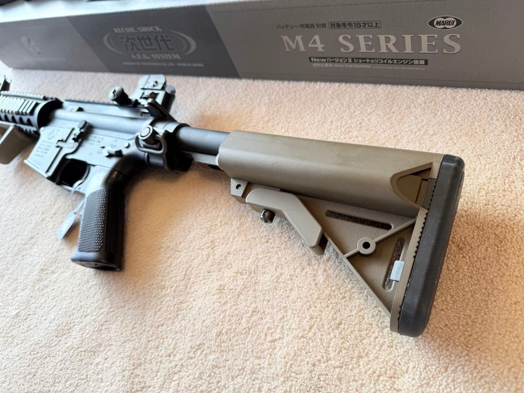 けさん用取置き中！東京マルイ 次世代電動ガン M4 CQB-R リポ化 SBD付