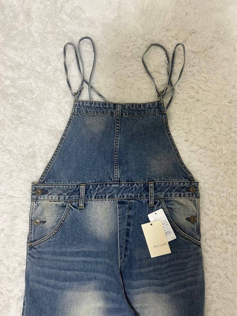 【新品未使用タグ付】Whim Gazette DENIM ALL IN ONE2