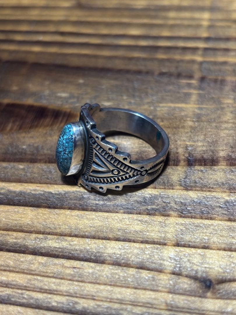 m*♪様 ハーマンスミス ターコイズリング ナバホ インディアンジュエリー