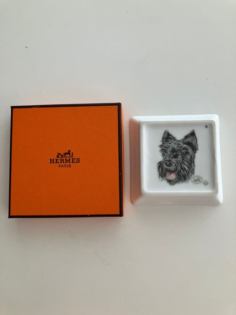 エルメス 小皿 プレート イノシシ スコティッシュテリア