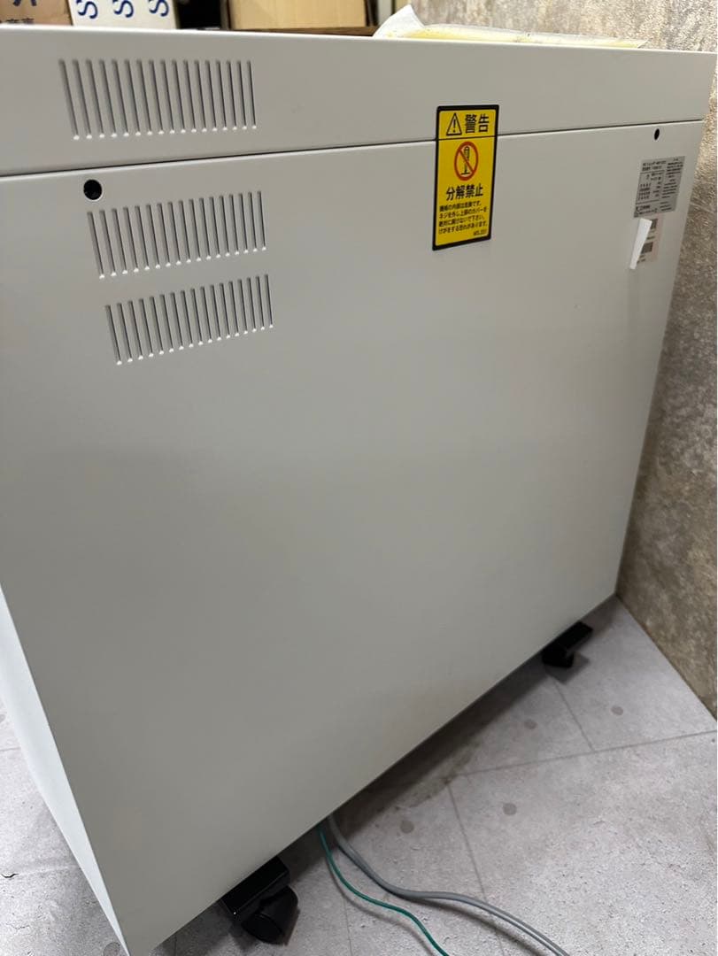 【良品】明光商会 ダストボックス大容量43L シュレッダー MSV-D31C