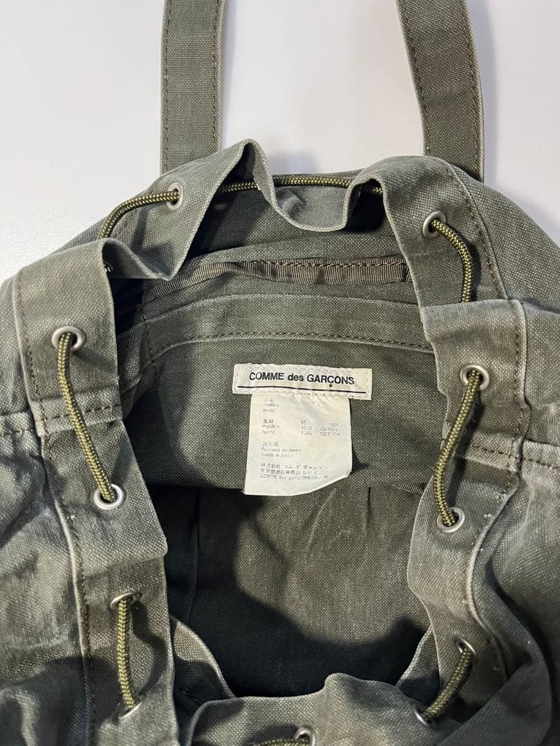 COMME des GARCONS コムデギャルソン 巾着 トート バッグ