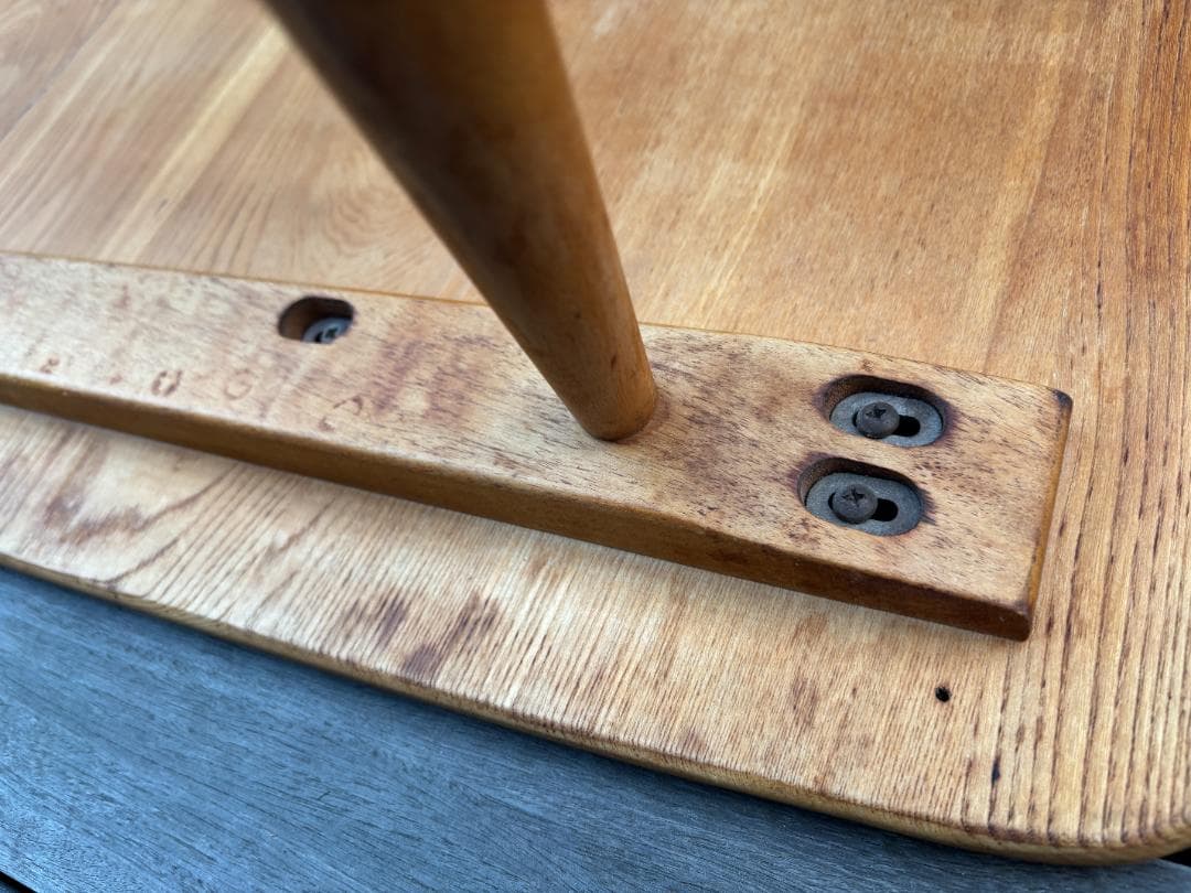 【英国アンティーク】Ercol アーコール コーヒーテーブル マガジンラック付