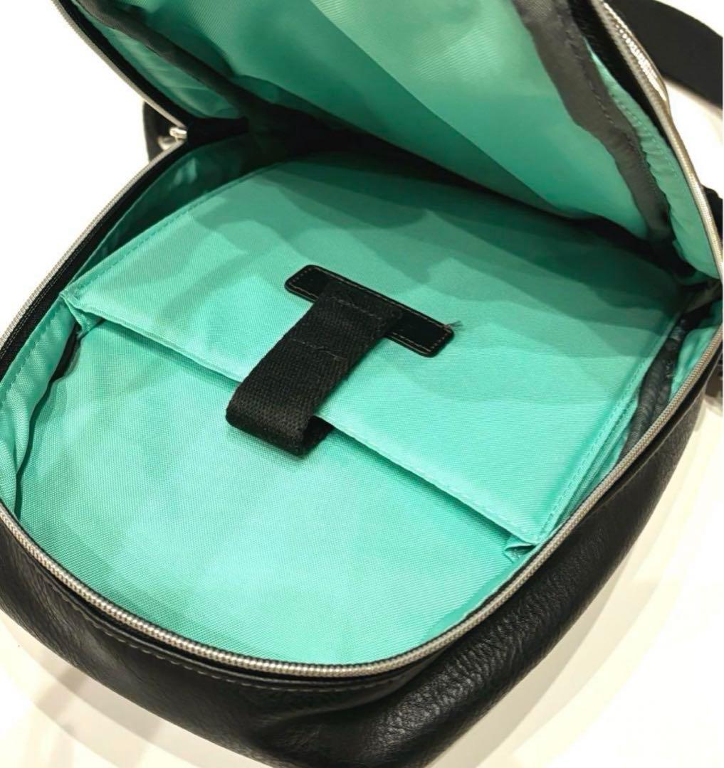 美品 Bianchi ビアンキ ボディバッグ ショルダーバッグ TBPI-12