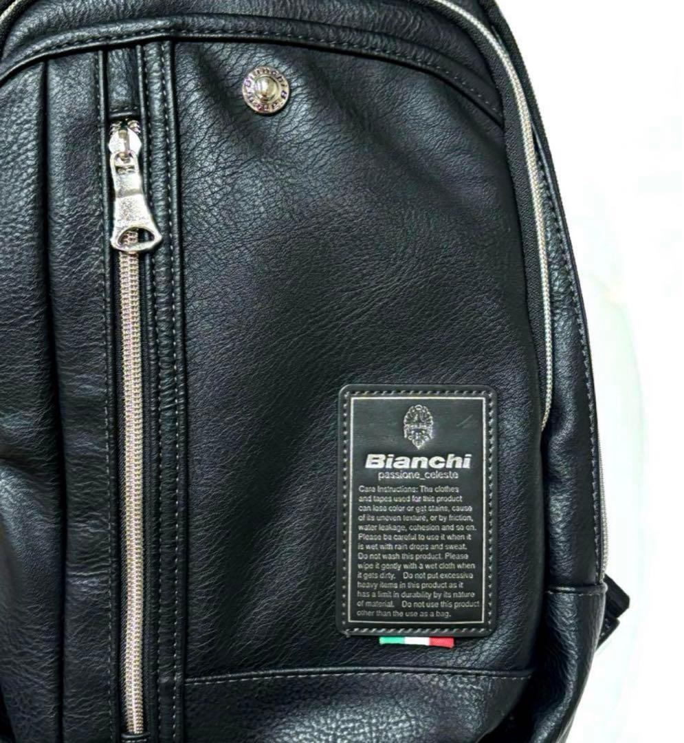 美品 Bianchi ビアンキ ボディバッグ ショルダーバッグ TBPI-12
