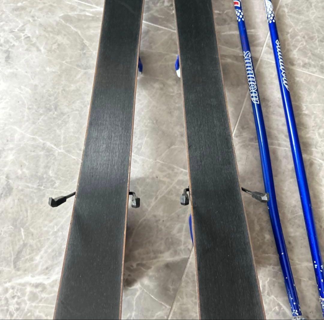 スキー板一式　ワックスつき