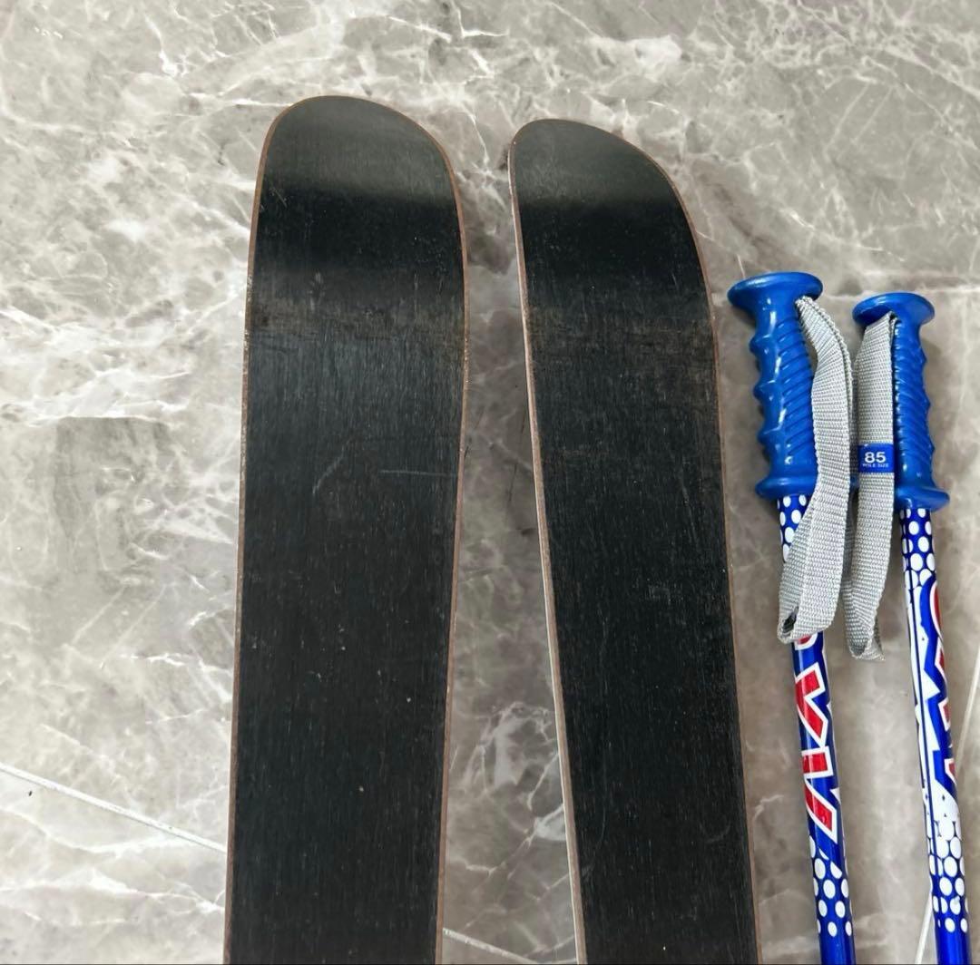 スキー板一式　ワックスつき