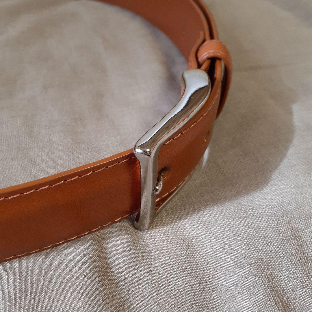 Alden/レザーベルト/ブラウン