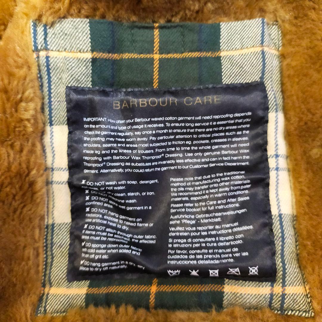 Barbour SL BEDALE HOODED　38　裏地ボア