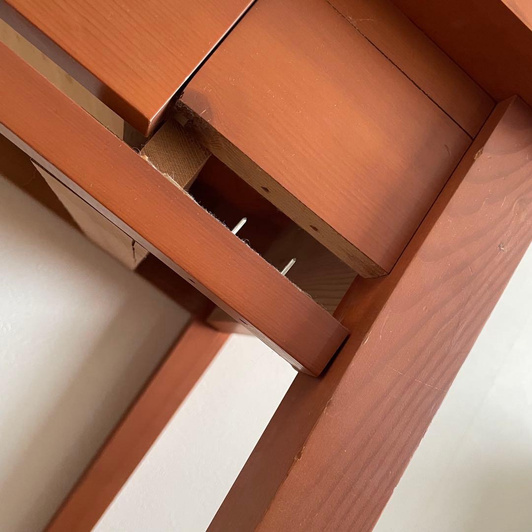 ドレッサー①※机のみ 鏡台 木製 パイン材 850×425×710