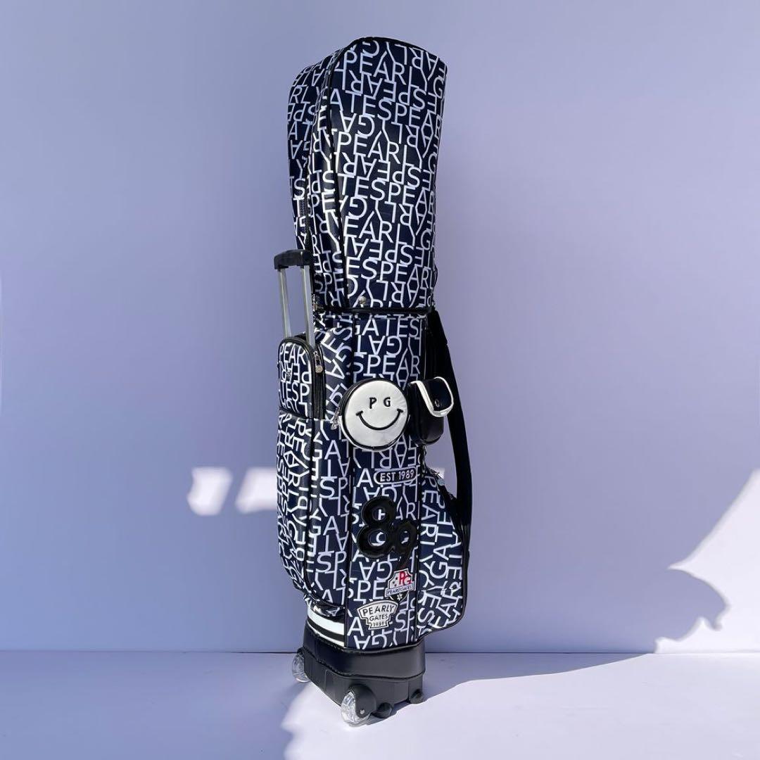 PEARLY GATES 女性用キャディバッグ　パーリゲイツ　キャスター付き