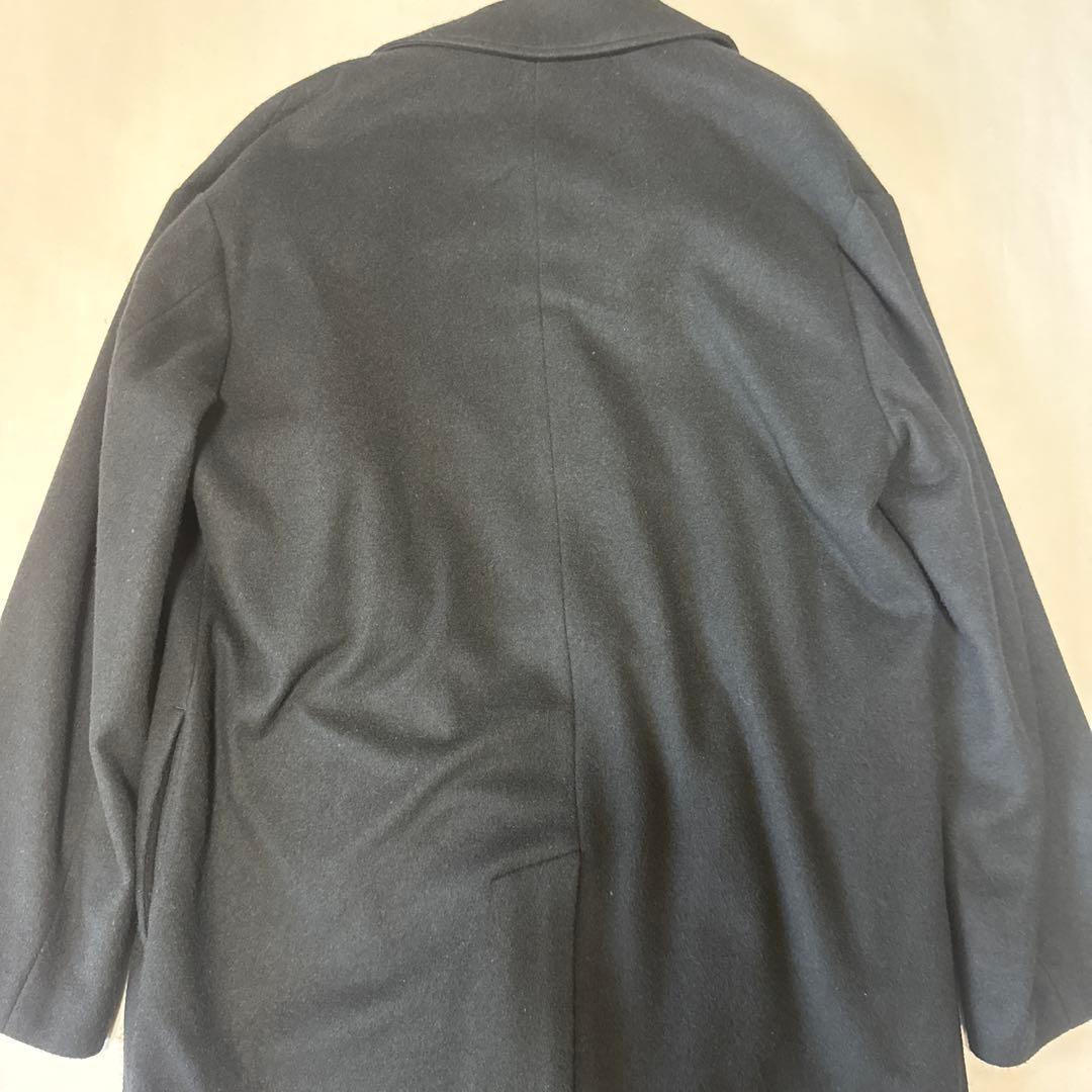 MB カシミアウールクラシックチェスターコート　ブラック　Mサイズ