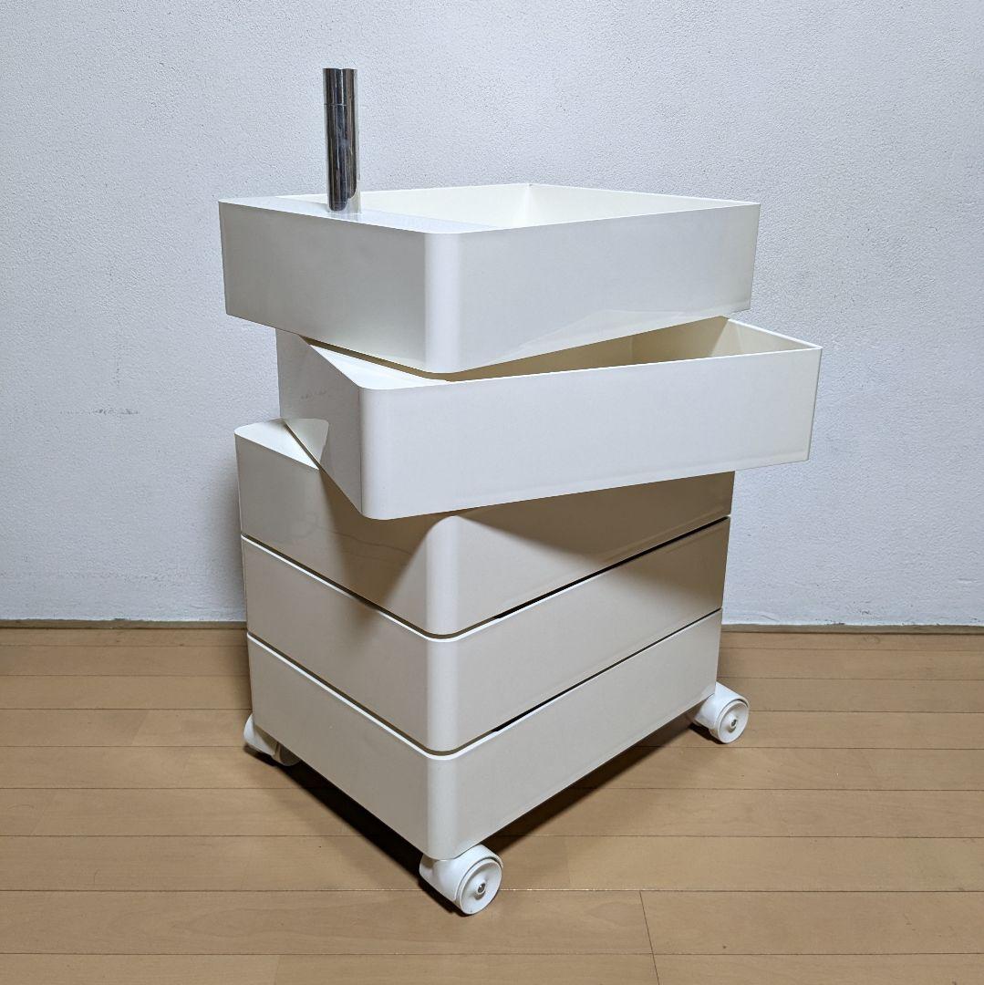 美品 MAGIS マジス 360° CONTAINER コンテナ 5段 ホワイト