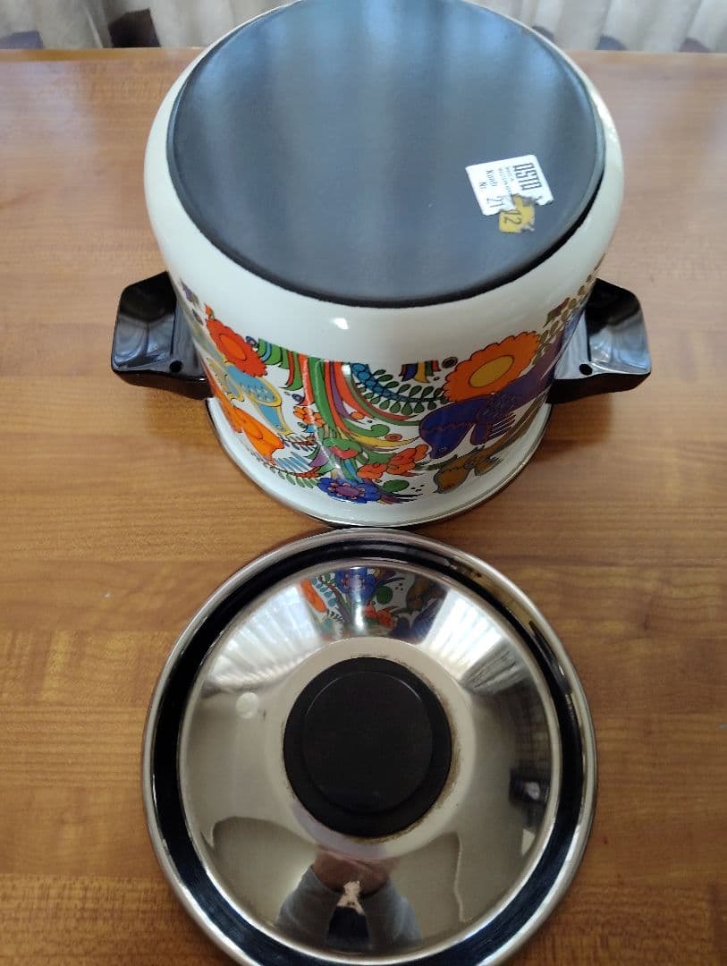 西ドイツ ビレロイ&ボッホ ASTA ホーロー両手鍋 片手鍋 3点セット