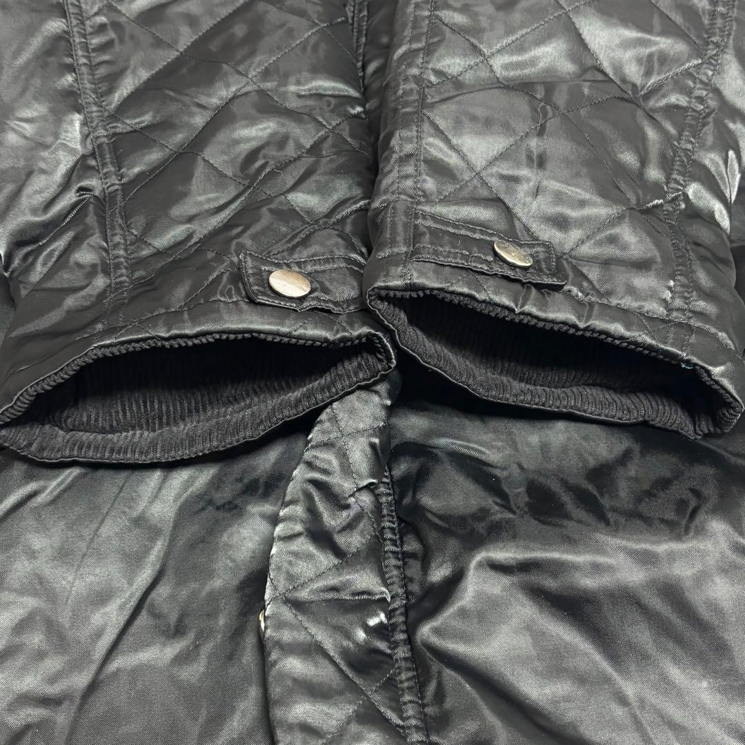 ✨PIAA✨ベンチコート　フード付き　ブラック黒　刺繍ロゴ　大きいサイズ